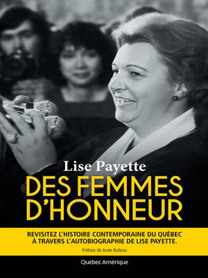 cover image of Des femmes d'honneur